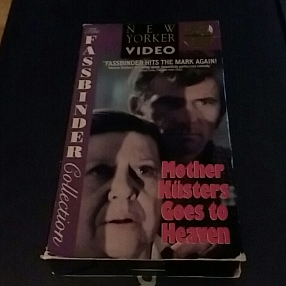 Mother Kusters Goes To Heaven VHS MOVIE